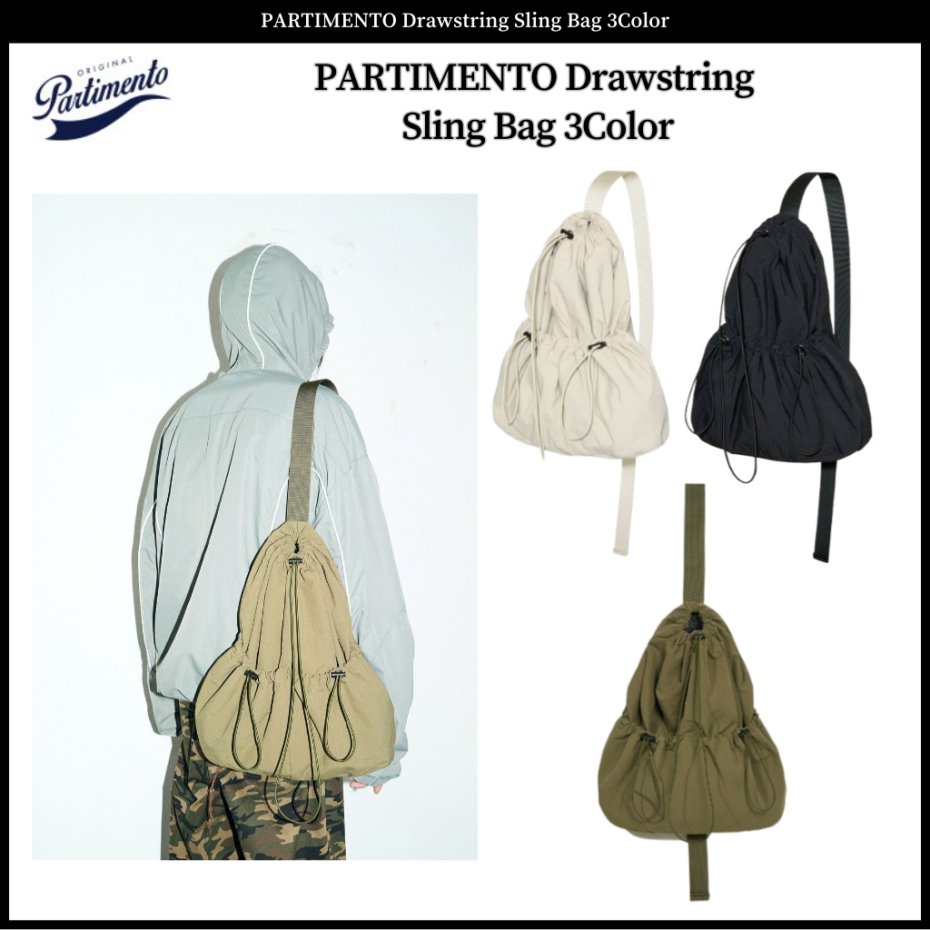 Túi Địu Dây Rút partimento 3 Màu 100% Chính Hãng