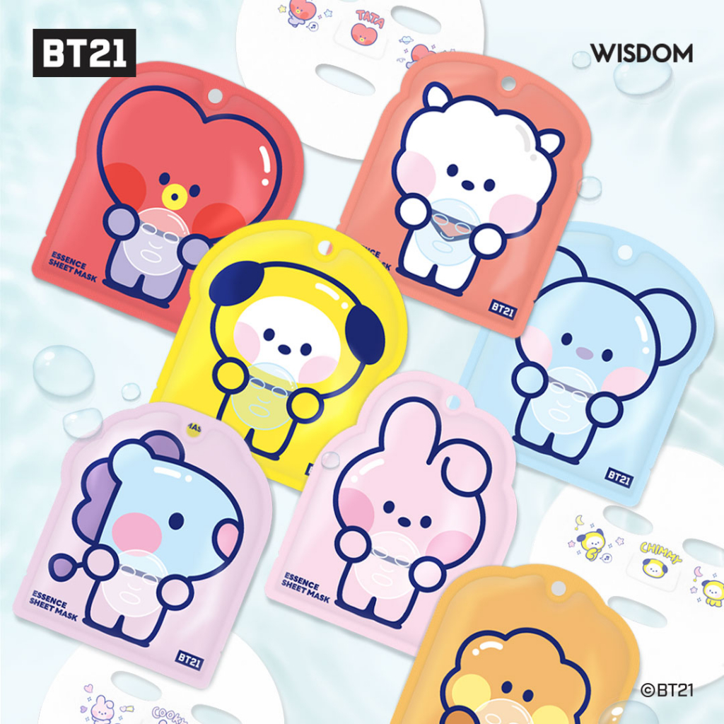 Mặt Nạ Tinh Chất Nhóm Nhạc bts bt21 minini