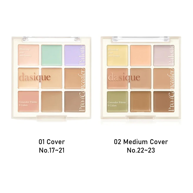 Bộ Kem Che Khuyết Điểm Chuyên Nghiệp dasique