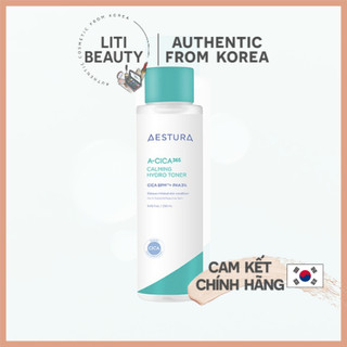 Toner aestura a-cica chiết xuất rau má pha 3% làm dịu và mềm mại da cấp nước 250ml