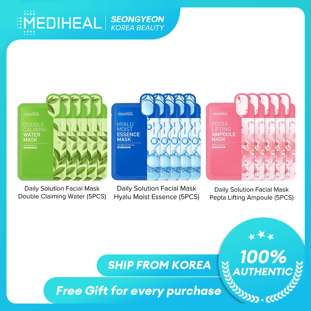 Mediheal Set 5 Mặt Nạ Tinh Chất Dưỡng Ẩm Nâng Cơ Mặt, FACIAL MASK