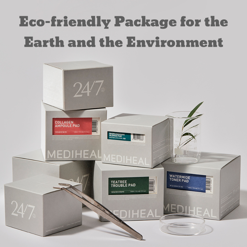 24/7 Day & Night Toner Pads  | Mỹ Phẩm Hàn Quốc Teamide Madecassoside Collagen Phyto-enzyme