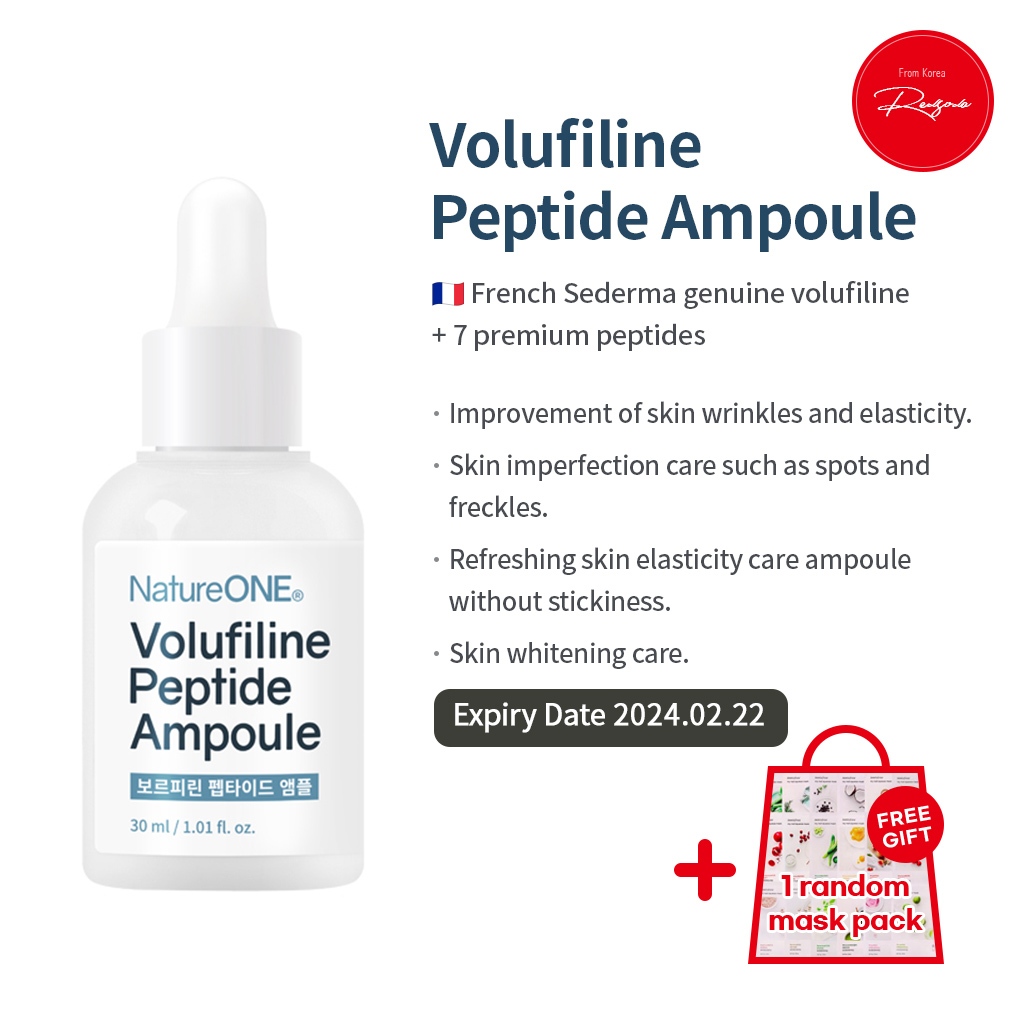 NatureONE - Volufiline Peptide Ampoule  / độ đàn hồi của da