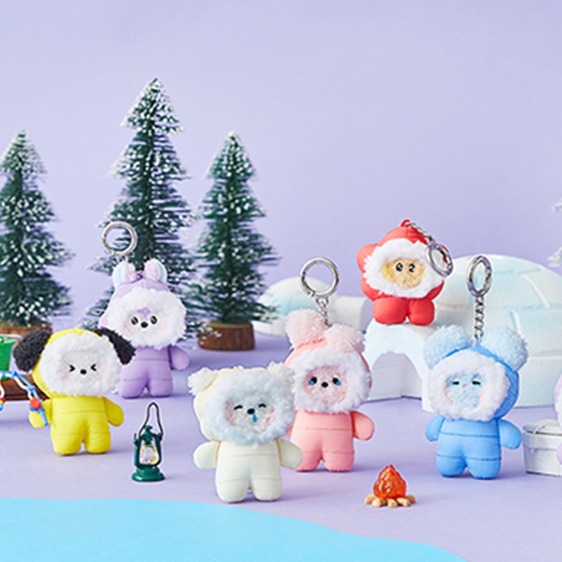 Bt21 minini keyring Phiên Bản Chính Thức Mùa Đông