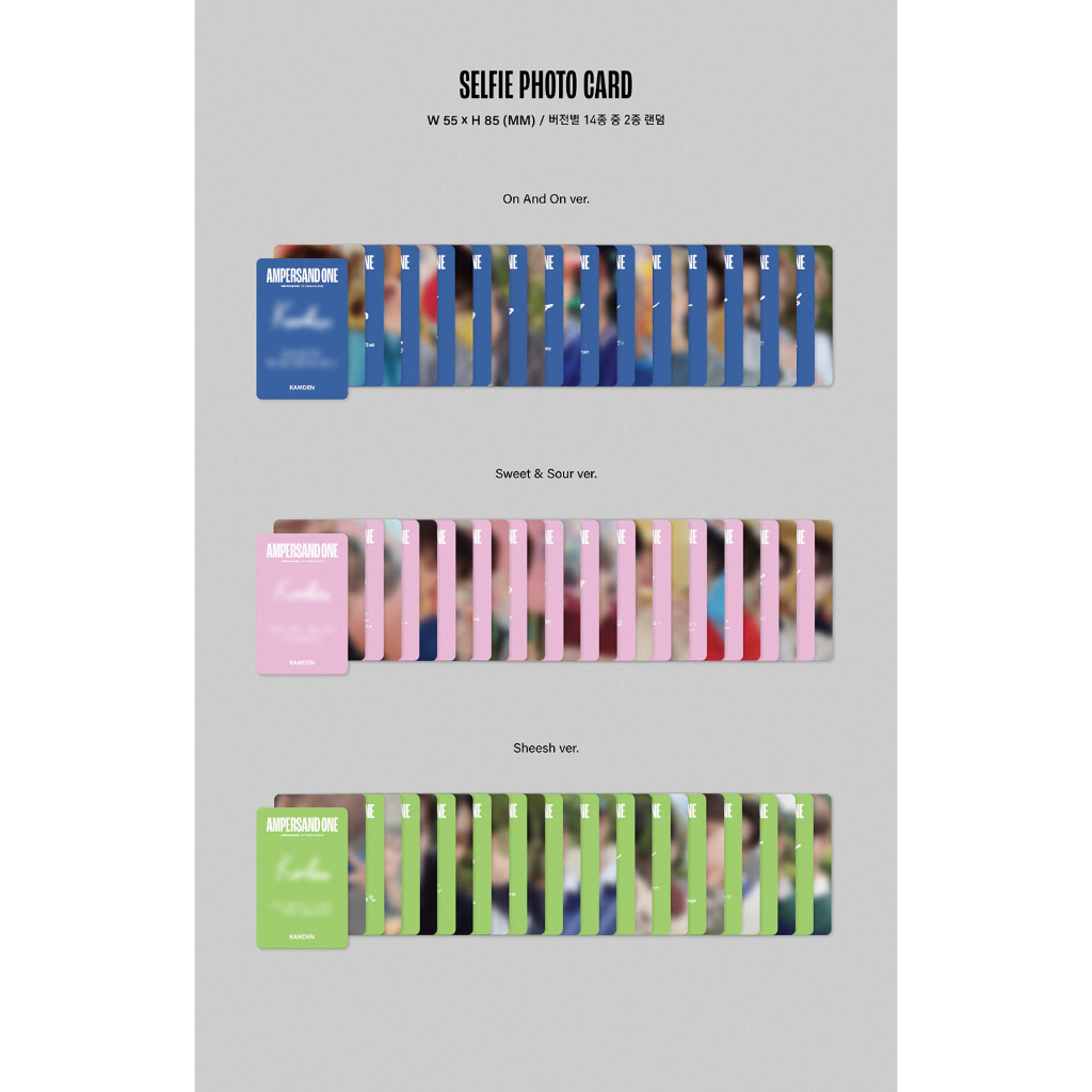 AMPERS&ONE  1st SINGLE ALBUM