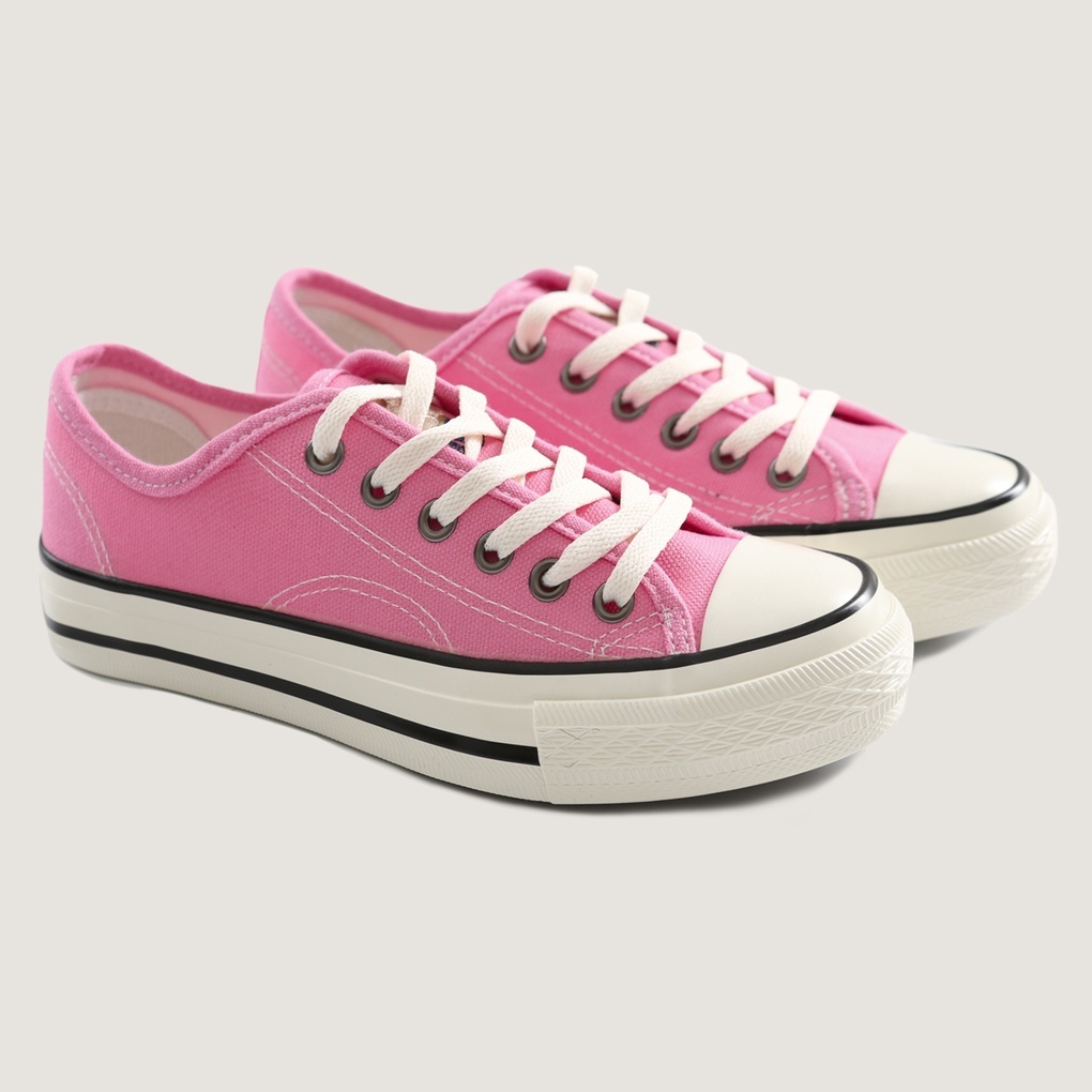 Giày thể thao WH.O.AU WHPGD1121A Sneakers Unisex Steve Bear Converse vải canvas