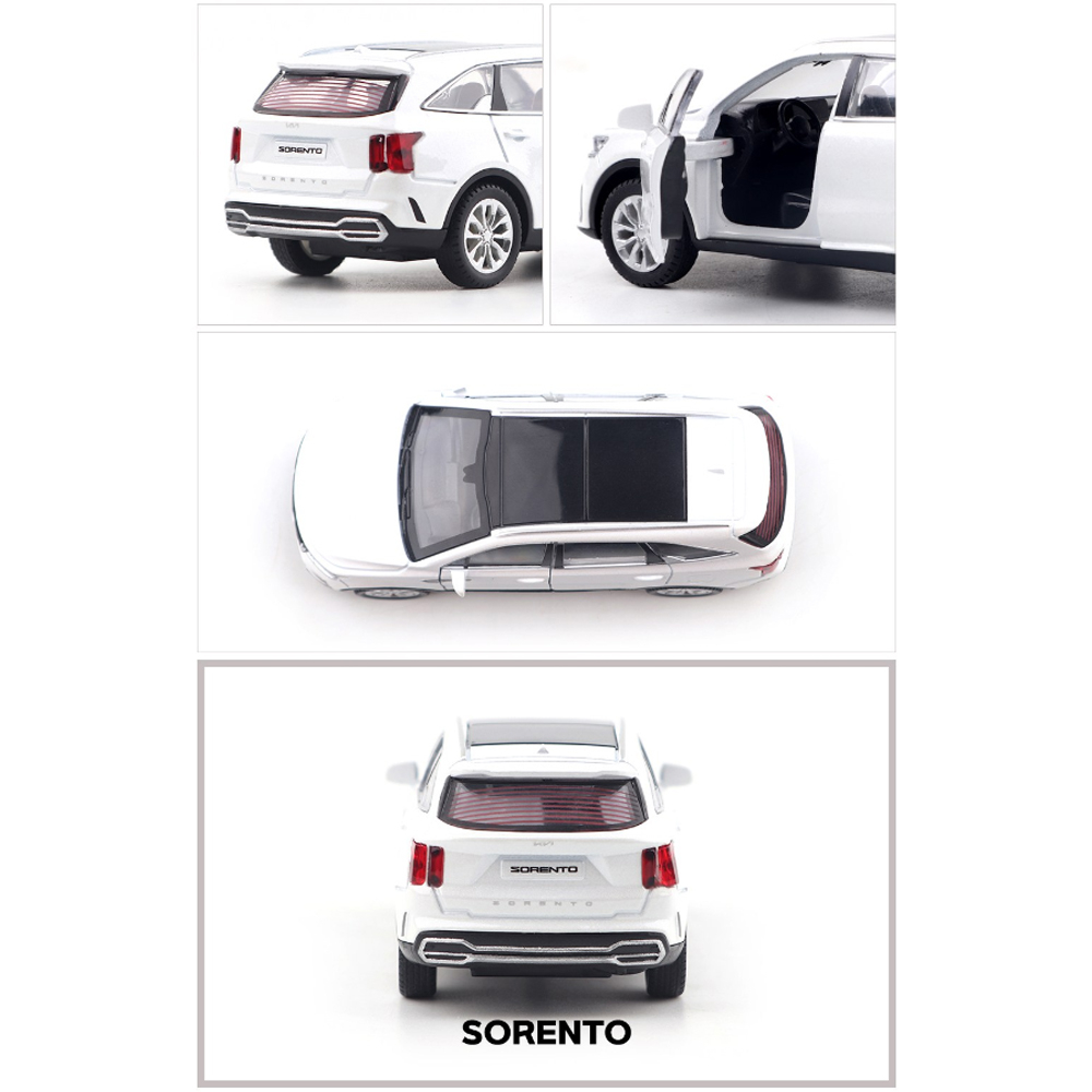 KIA SORENTO MQ4 Die-Cast ô tô mini 12cm 4.75in Phụ kiện nội thất