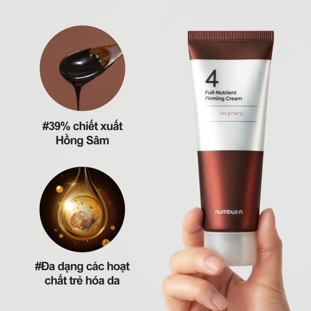 Numbuzin Kem dưỡng Săn chắc Full-Nutrient Số 4