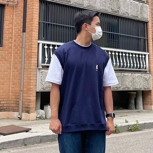 Áo thun Yale SS23 thiết kế layer order chính hãng Hàn Quốc