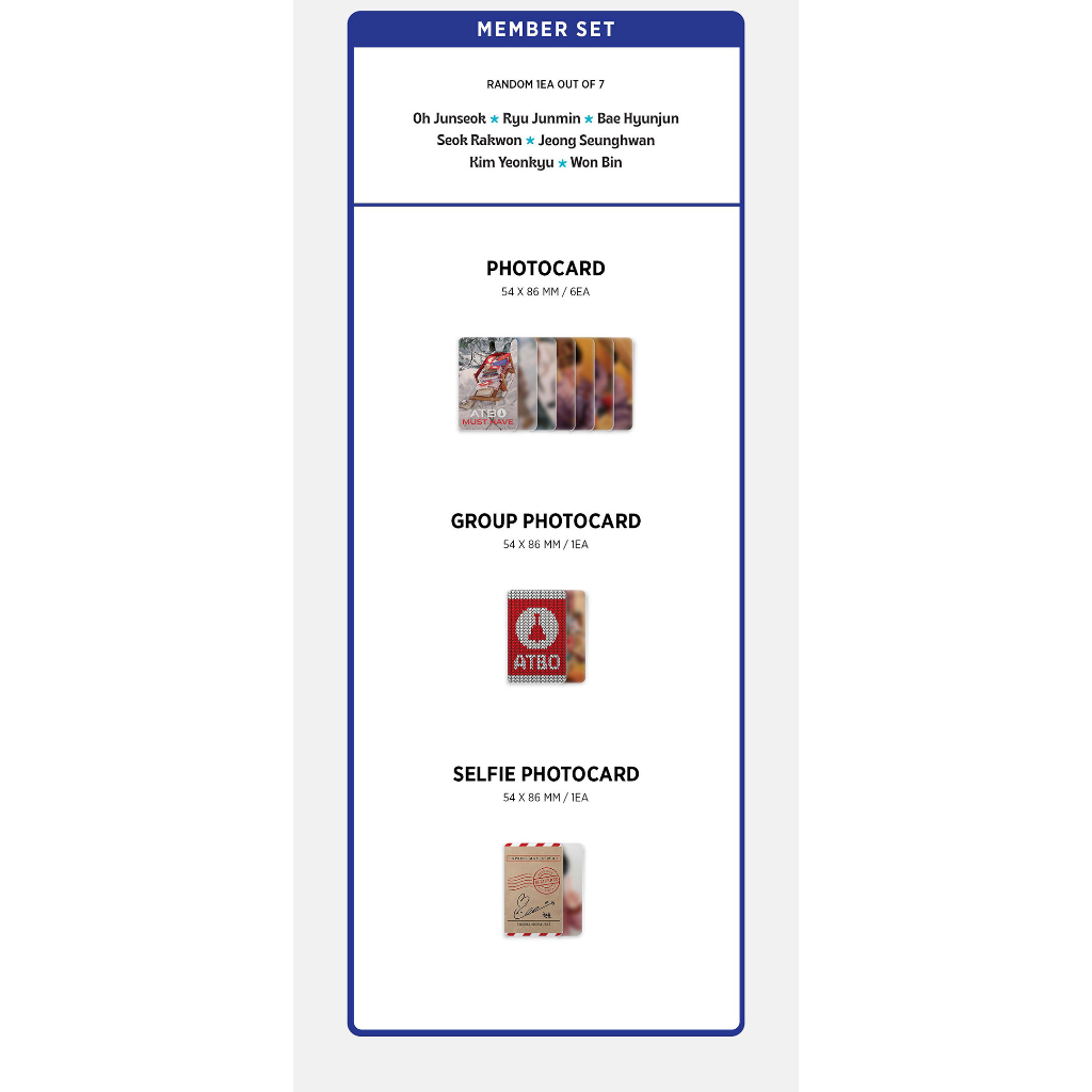 ATBO  1st SINGLE ALBUM