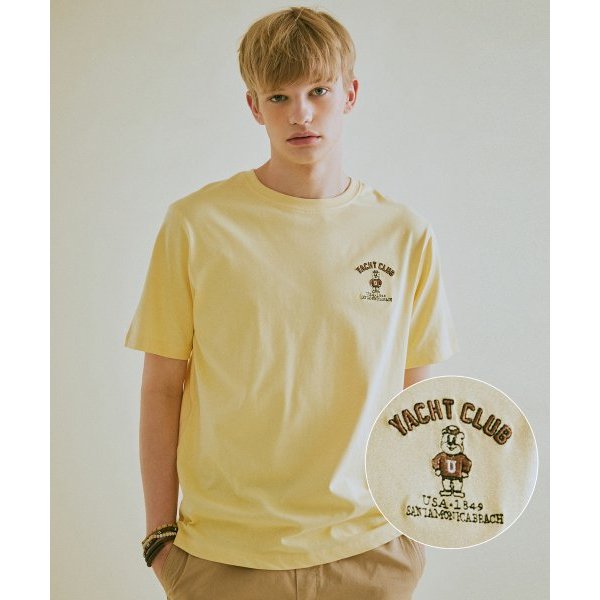 Áo thun WHOAU in chữ USA 1849 WHRAC2505U