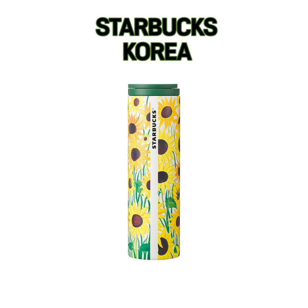 [Starbucks Korea] Bình Giữ Nhiệt Hoa Hướng Dương Mir Siren Tumbler 473ml