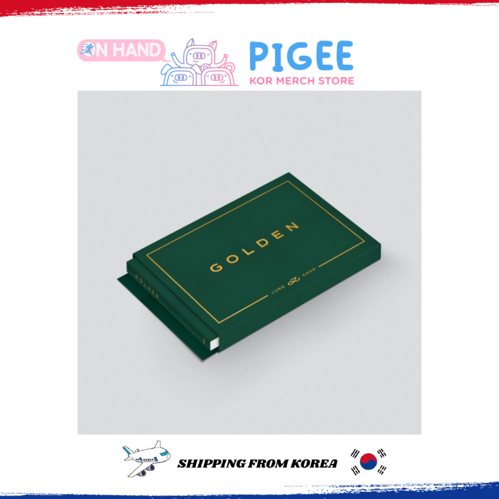 BTS JUNGKOOK - GOLDEN  Weverse Ver.