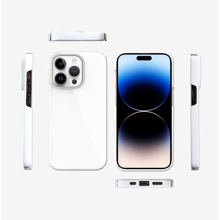 🇰🇷Full cover, hard, sự bóng láng, không bóng, slim, thiết kế dễ thương, Tương thích với iPhone 15 14 13 12 11 pro max mini