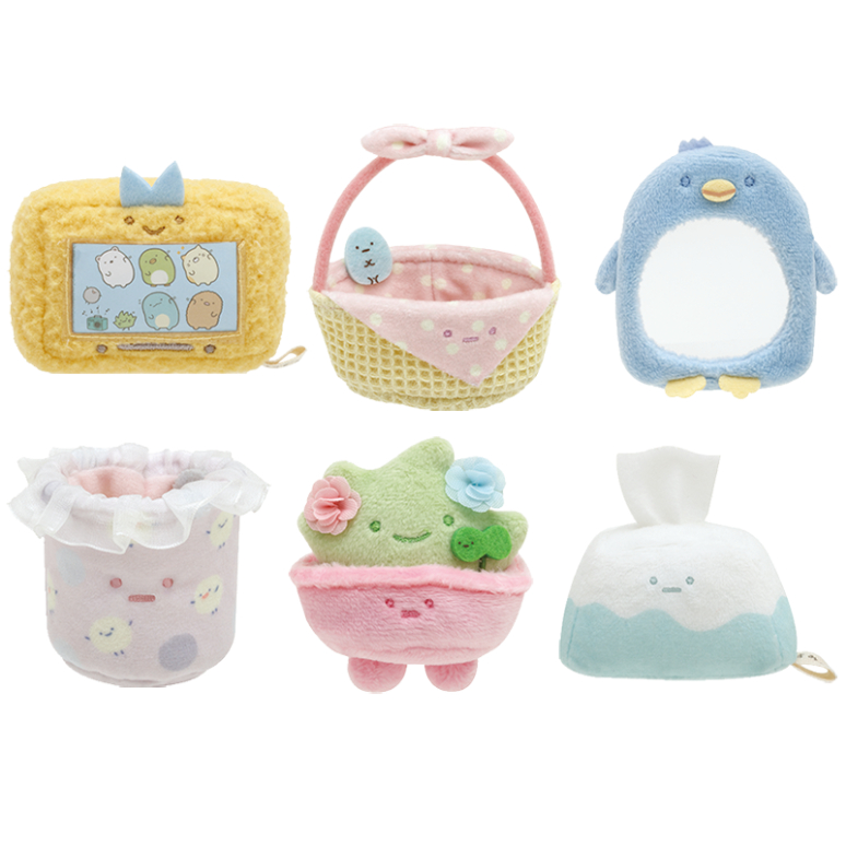 Thú Nhồi Bông Hình sumikko gurashi 6 Kiểu Xinh Xắn