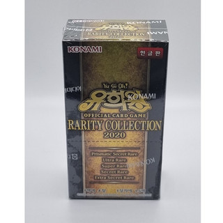 Yugioh cards booster "rarity collection 2020" korean version 1 box