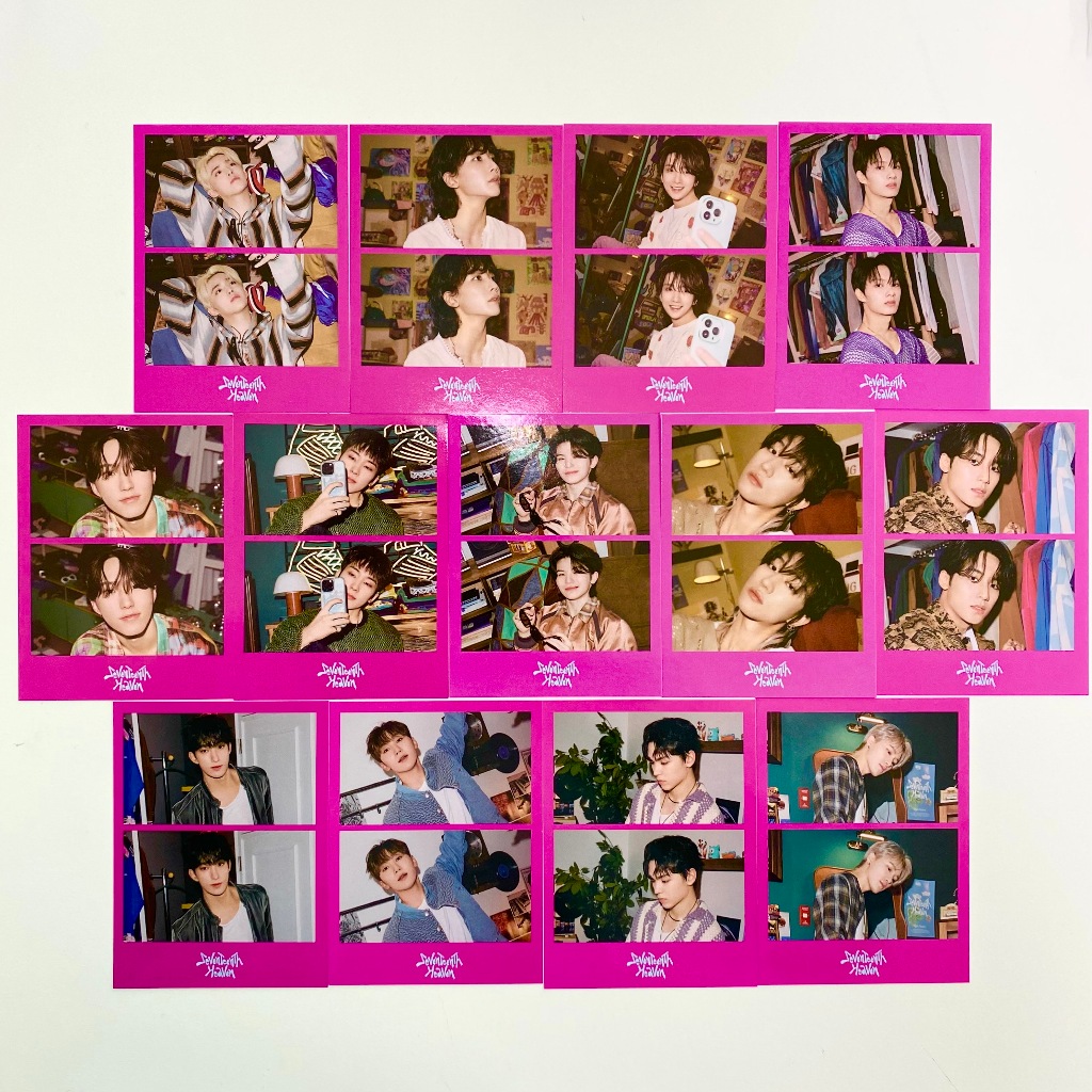 [OFFICIAL] SVT SEVENTEEN 11th Mini Album HEAVEN POB PHOTOCARD PC KTOWN4U 2-CUT PHOTO