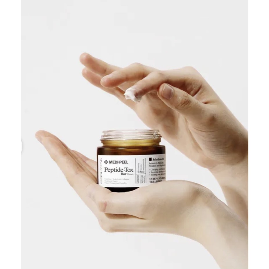 Kem dưỡng trắng da căng bóng MEDI-PEEL Peptide Tox Bor Cream