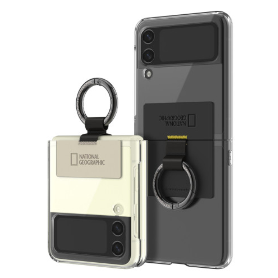 Bao Da Điện Thoại Nắp Gập Mỏng Họa Tiết Thổ Cẩm Kèm Móc Xỏ Ngón Cho galaxy z flip 5 4 3 / flip5