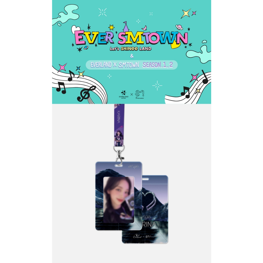 Aespa CARD HOLDER + LANYARD SET