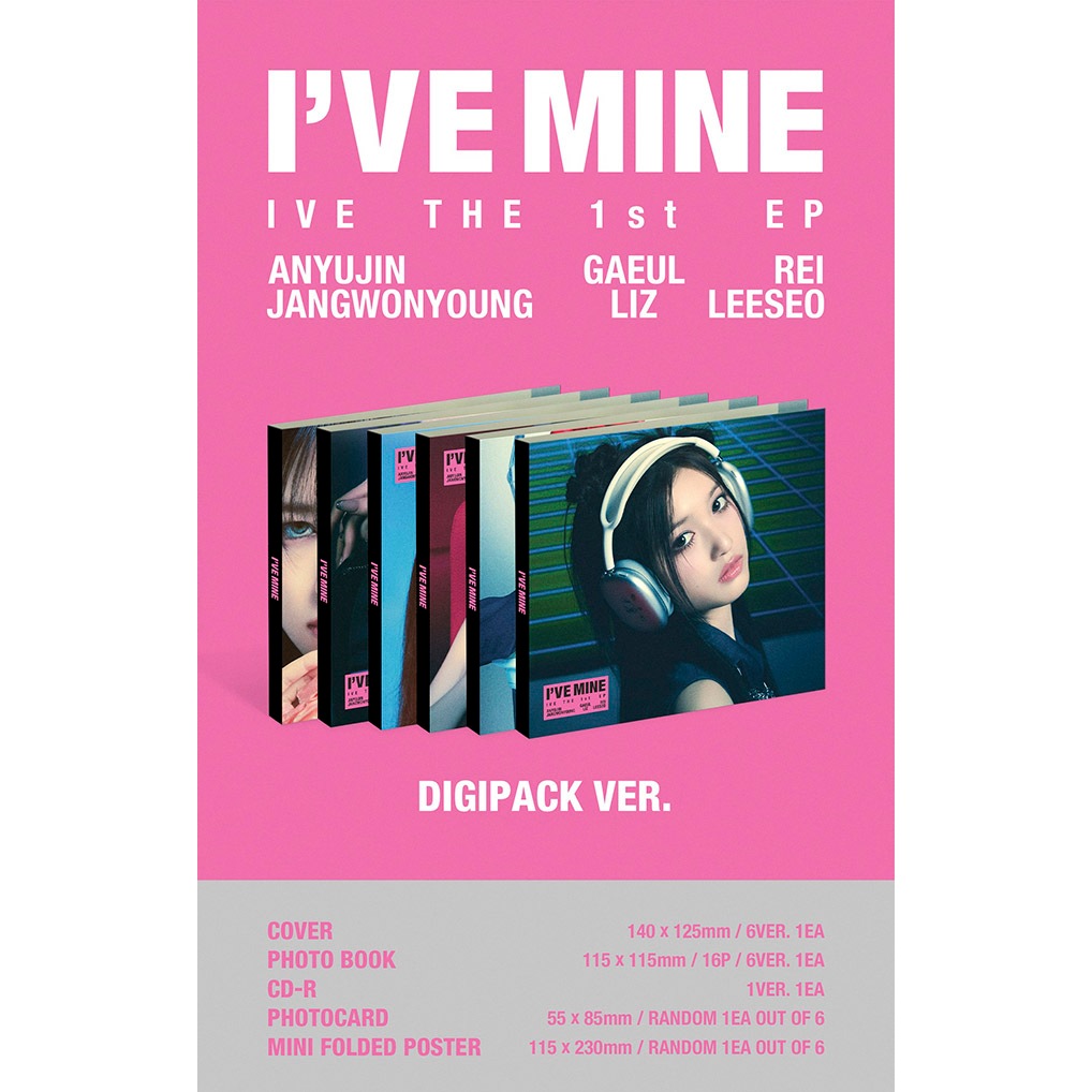 IVE - THE 1ST EP  Digipack Ver