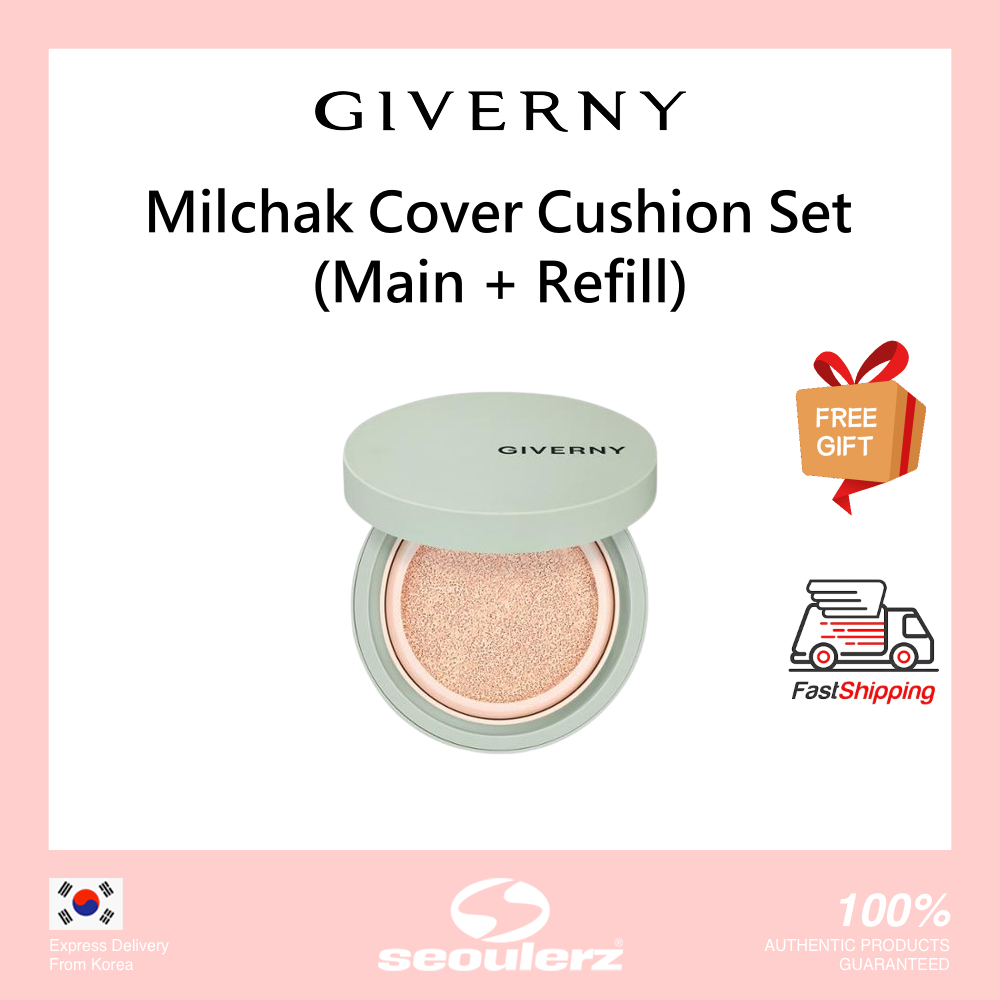 [GIVERNY] Milchak Cover Cushion + Refill 3 Colors