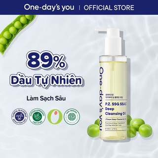  Dầu Tẩy Trang Tự Nhiên Làm Sạch Sâu Mềm Mịn Mượt ONE DAY'S YOU SSG SSAC Deep Cleansing Oil (200ml)