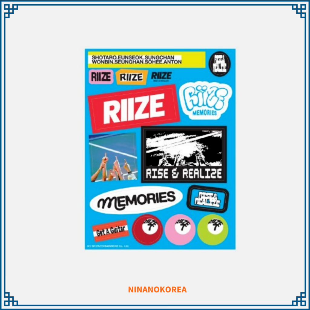 RIIZE STICKER - Get A Guitar