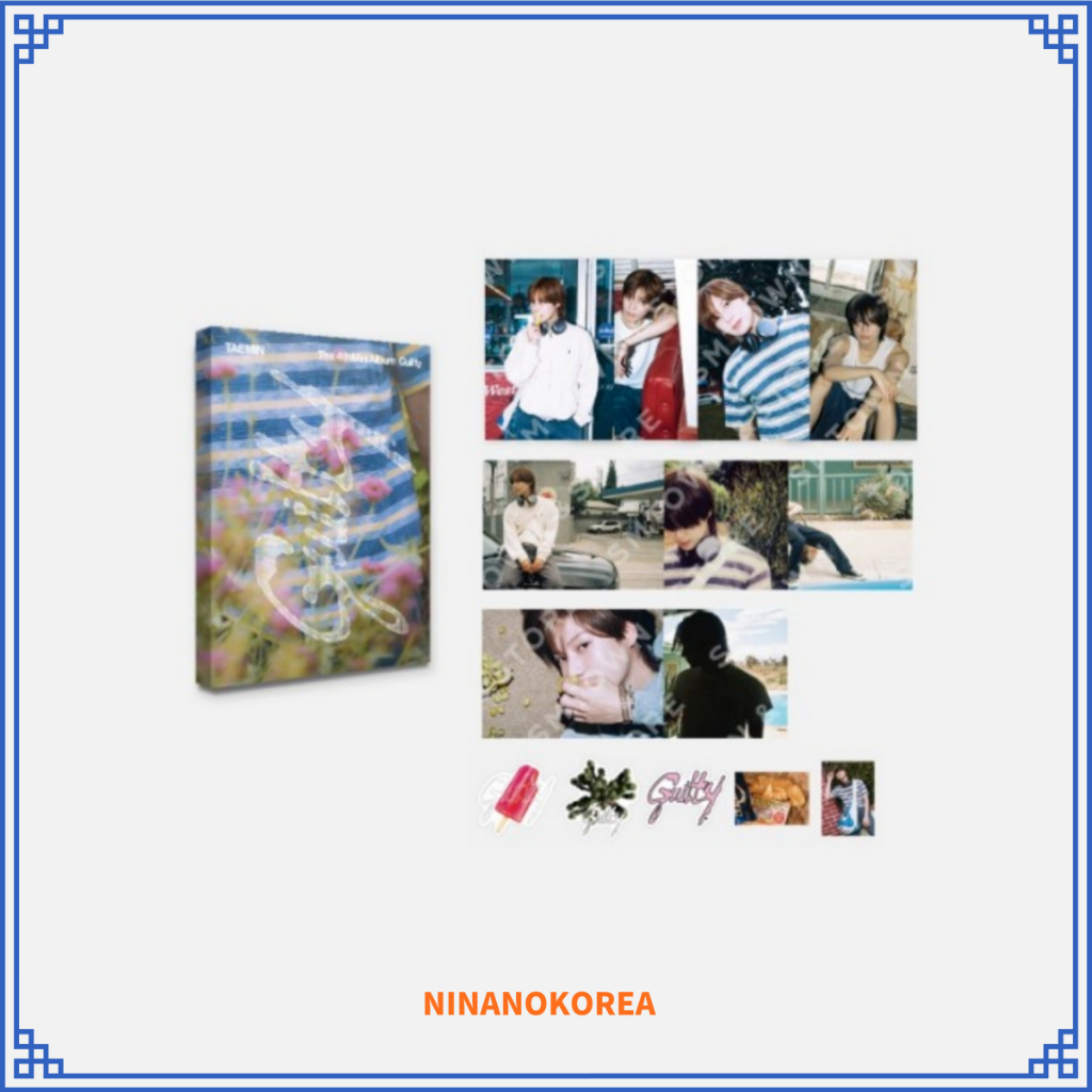 TAEMIN SHINEE POSTCARD SET - Guilty
