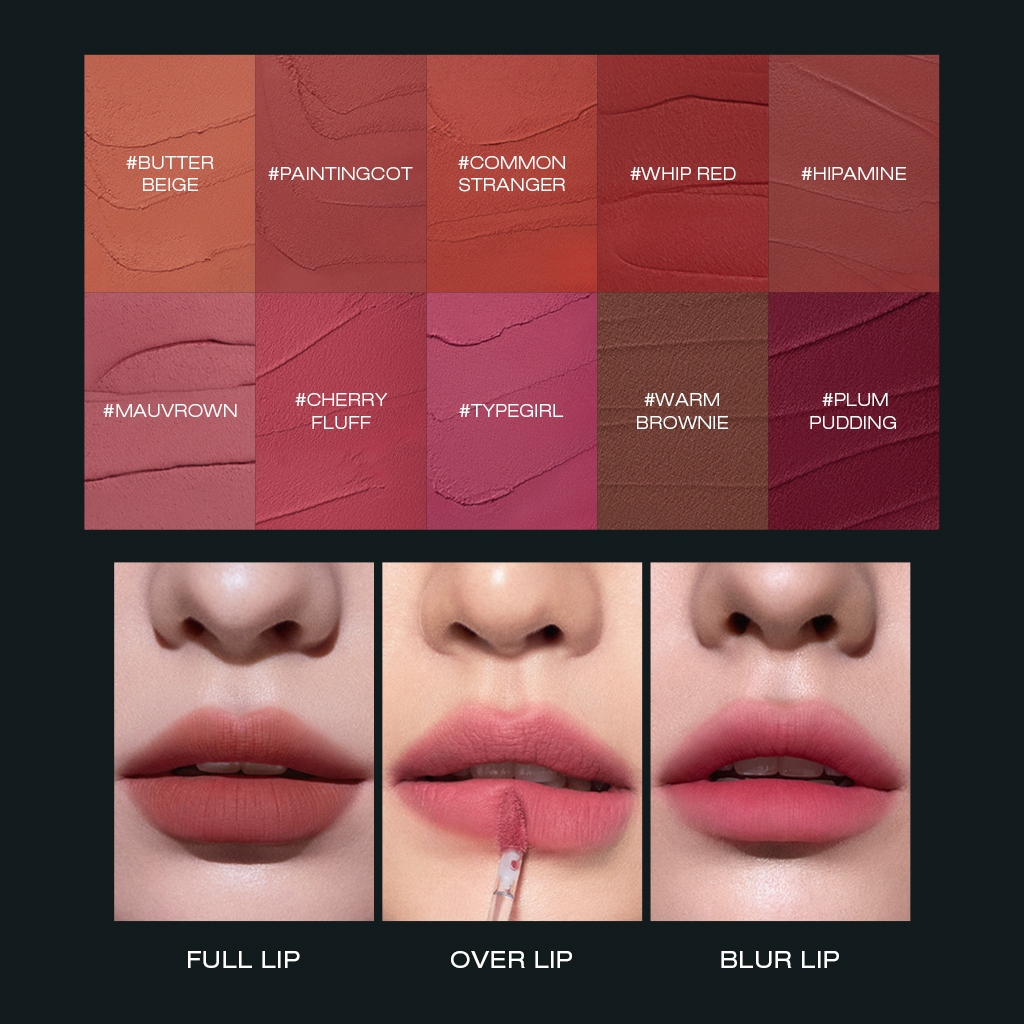 [Chỉ còn 177K sau khi áp voucher] 3CE Hazy Lip Clay 4g Son Môi 3ce hazy Đất Sét Trang Điểm Chuyên Dụng l Official Store Lip Make up Cosmetic