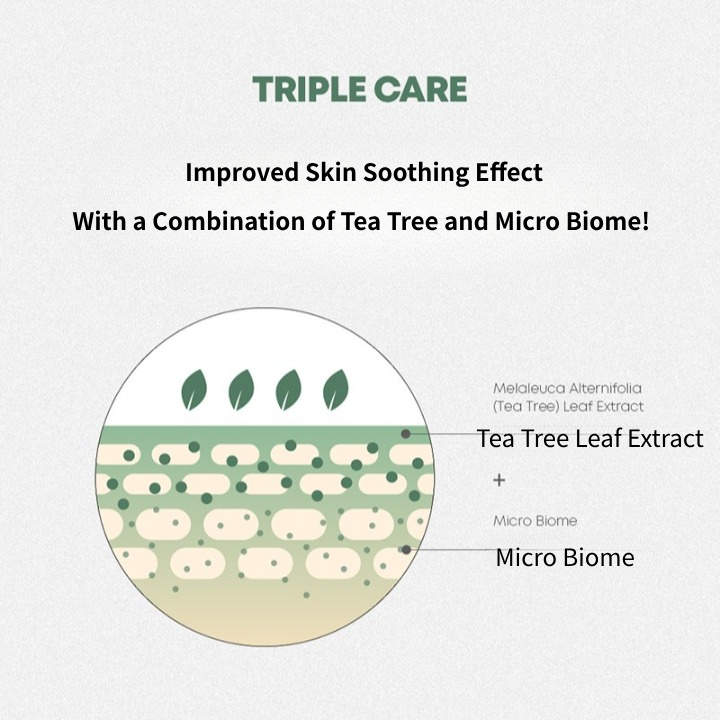 FARMSTAY Tea Tree Biome Calming Serum 50ml / Serum làm dịu và săn chắc da Hàn Quốc