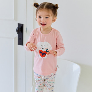 Cordi-i Bộ thun dài tay cao cấp cho bé Hug Bunny Single Spandex Fabric Pijamas (23FW)-AB241 Bộ quần áo thời trang bé trai bé gái chính hãng Cordi Hàn Quốc