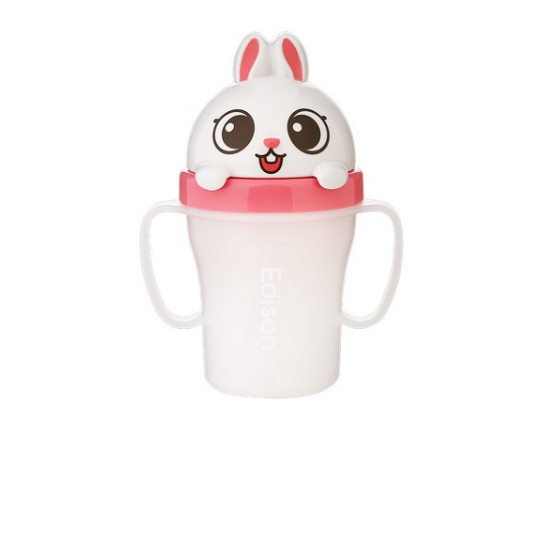Bình/Cốc tập hút chống tràn Hàn Quốc có ống hút cho bé Edison 200ml | Edison Friends