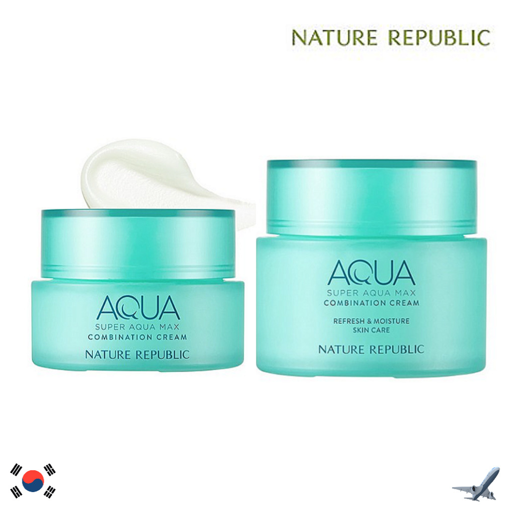 Kem KẾT HỢP SUPER AQUA MAX NATURE REPUBLIC 80ml, 120ml + 40ml