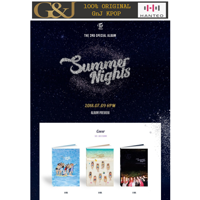 TWICE SUMMER SPECIAL - Summer Nights (A.B.C VER)