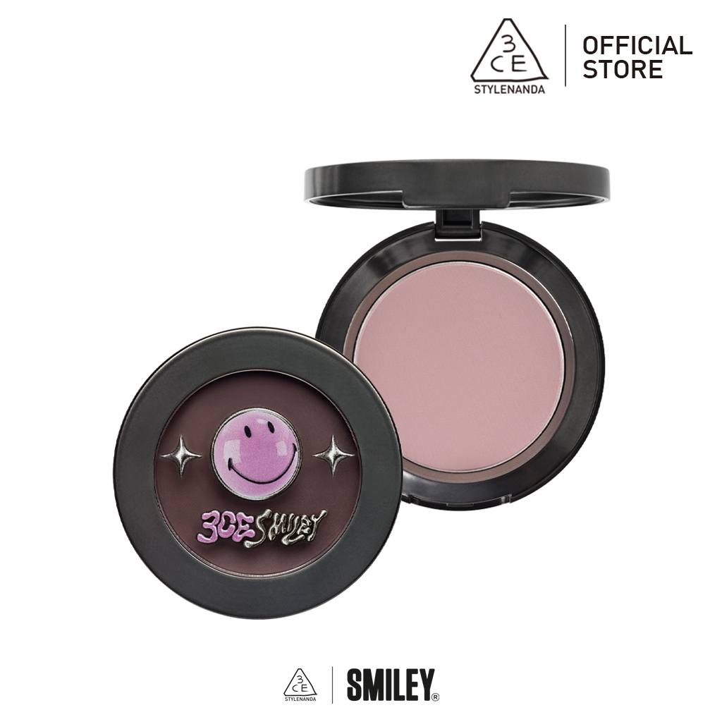 3CE Face Blush Smiley Edition Phấn má hồng 3CE mịn lì - phiên bản Smiley xinh xắn 5.5g | Official Store Face Make up Cosmetic