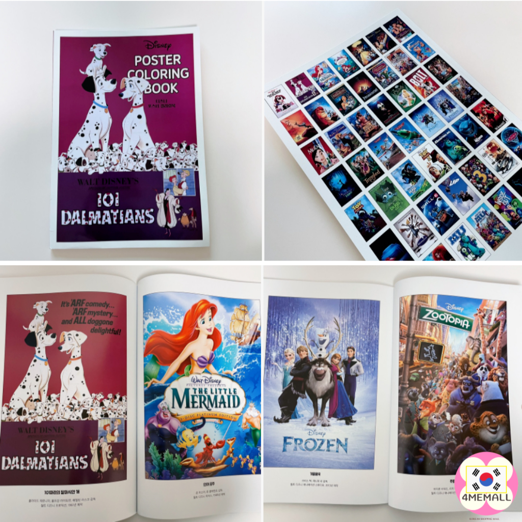 Sách Tô Màu disney 49 Loại Dùng Làm Quà Tặng