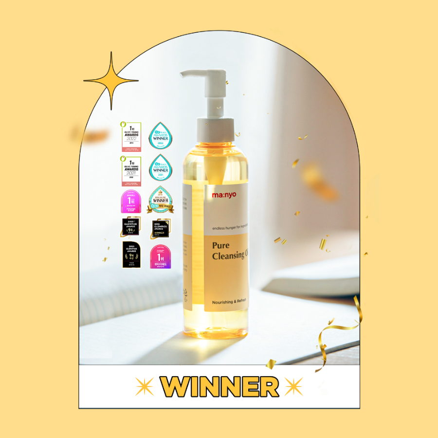 Dầu tẩy trang siêu sạch mịn da Manyo Factory Pure Cleansing Oil 400ml