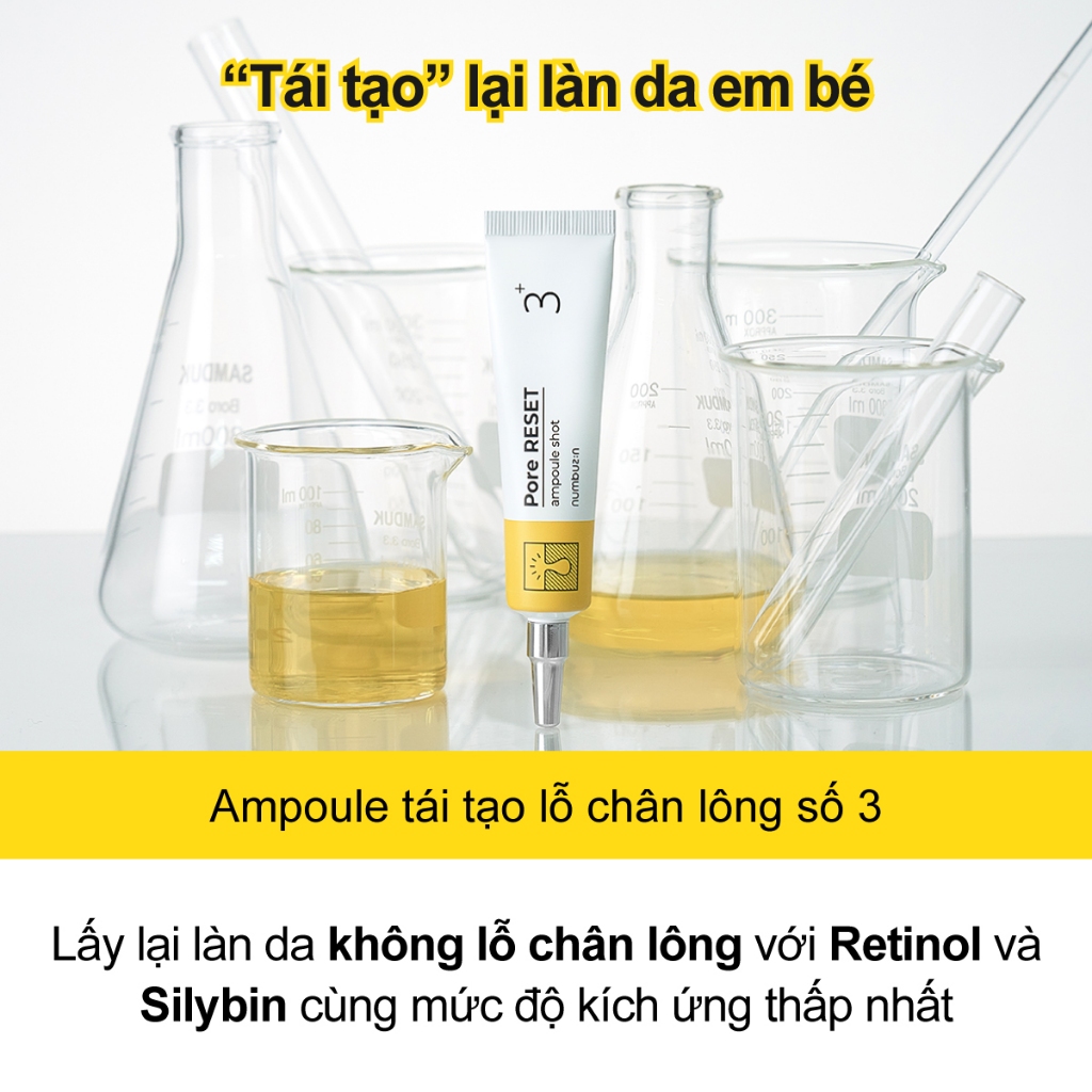 Gel NUMBUZIN tái tạo lỗ chân lông số 3