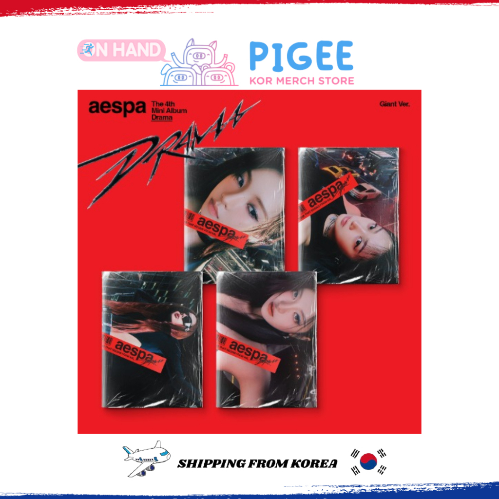 AESPA - [ DRAMA ] 4th Mini Album (Giant Version)