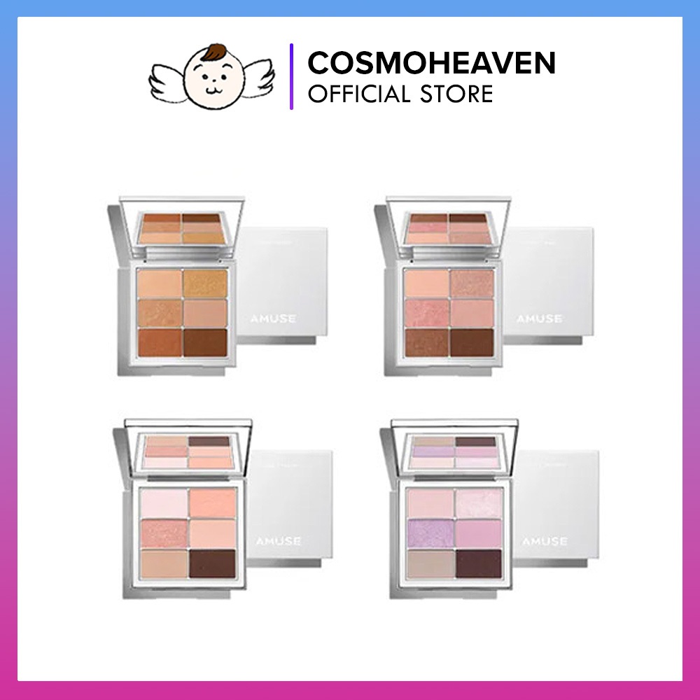 Bảng Phấn Mắt amuse vegan Tuyệt Đối 1.6 * 6g