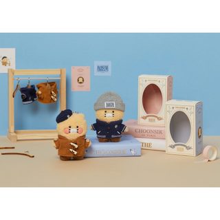 🎀 2023 MFG x Kakao Friends Varsity/ Duffle Coat Choonsik Keyring/ Plush toy