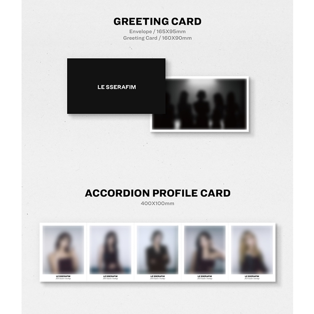 Le sserafim  2024 Season Greetings