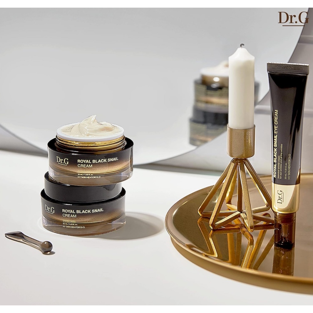 Kem dưỡng ẩm ốc sên đen Dr.G Royal Black Snail Cream 50mL