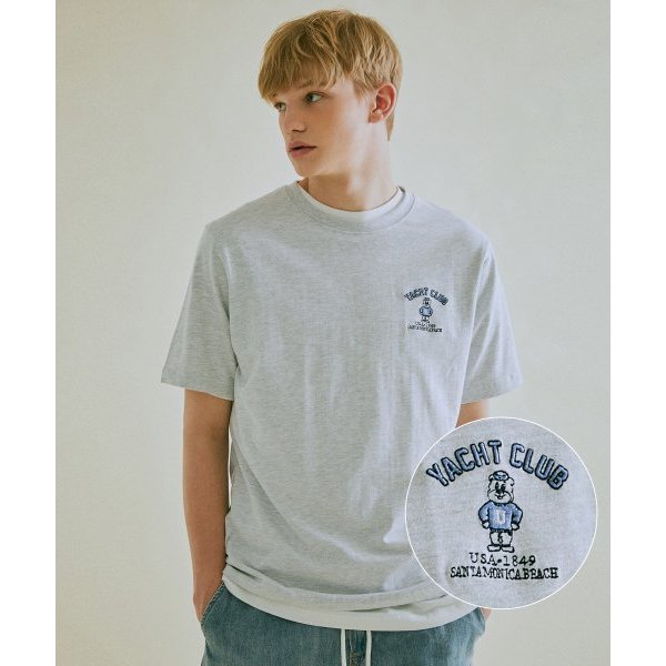 Áo thun WHOAU in chữ USA 1849 WHRAC2505U