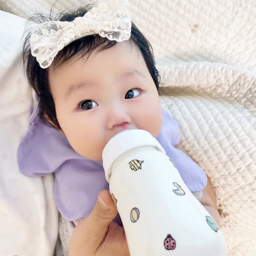 Bình sữa bằng sứ cao cấp Royal Sèvres Hàn Quốc 120-220-280ml