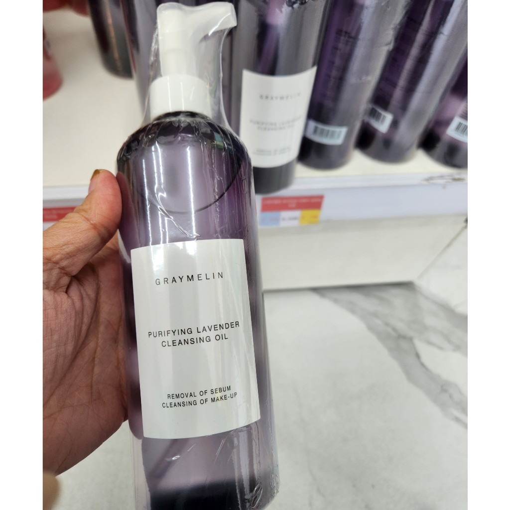 Dầu tẩy trang hoa oải hương Graymelin Purifying Lavender Cleansing Oil 400ml