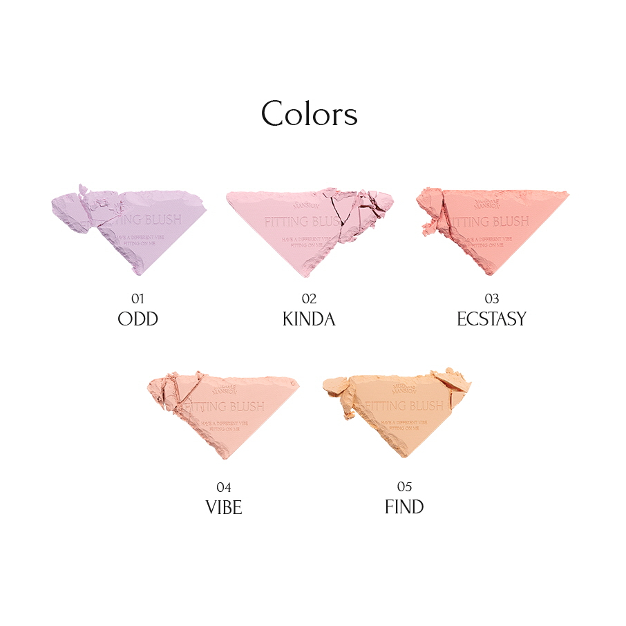 MUZIGAE MANSION PHẤN MÁ KÈM GƯƠNG FITTING BLUSH 5G