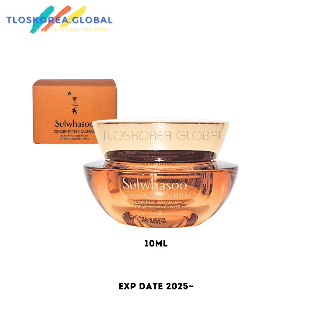 Kem dưỡng nhân sâm Sulwhasoo concentrated ginseng renewing cream ex 10ml - tái sinh ngừa lão dưỡng ẩm da