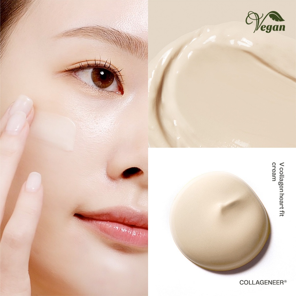 MANYO  V.Collagen Heart Fit Ampoule Kem Dưỡng Da / Cream 50ml / Multi Balm Nhiều Dưỡng Chất 10g- Tái Tạo Da Đàn Hồi